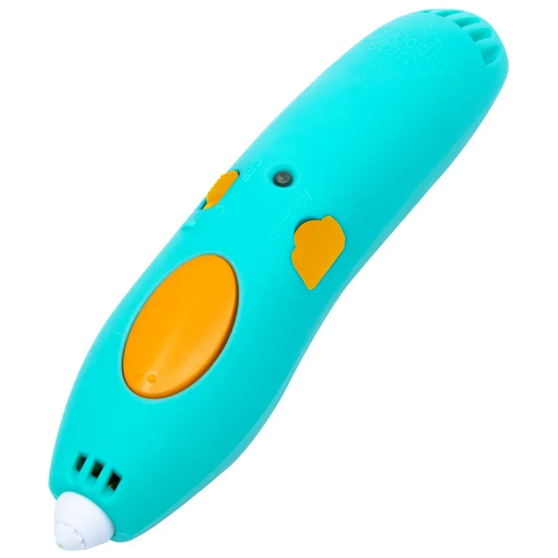 Model 3D wykonany neonowymi wkładami 3Doodler Start