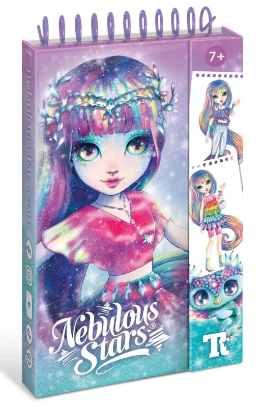 Szkicownik do projektowania ubrań Nebulous Stars Isadora 7+