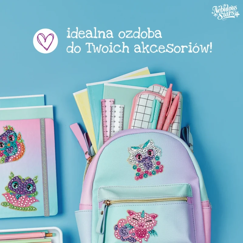 Błyszczące naklejki ze zwierzątkami Nebulous Stars