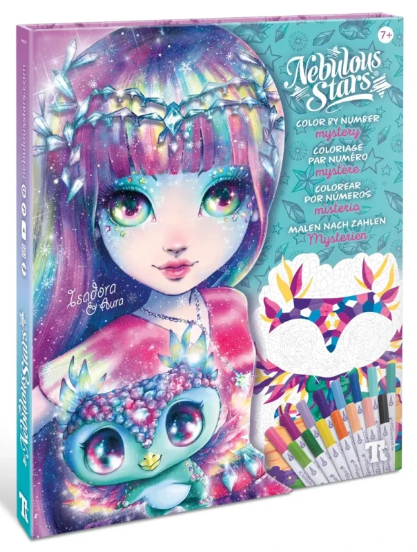 Nebulous Stars Mystery kolorowanka po numerach 7+