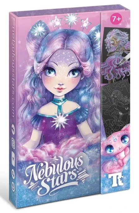 Kolorowanka wodna Nebulous Stars Nebulia z pisakiem wodnym 7+