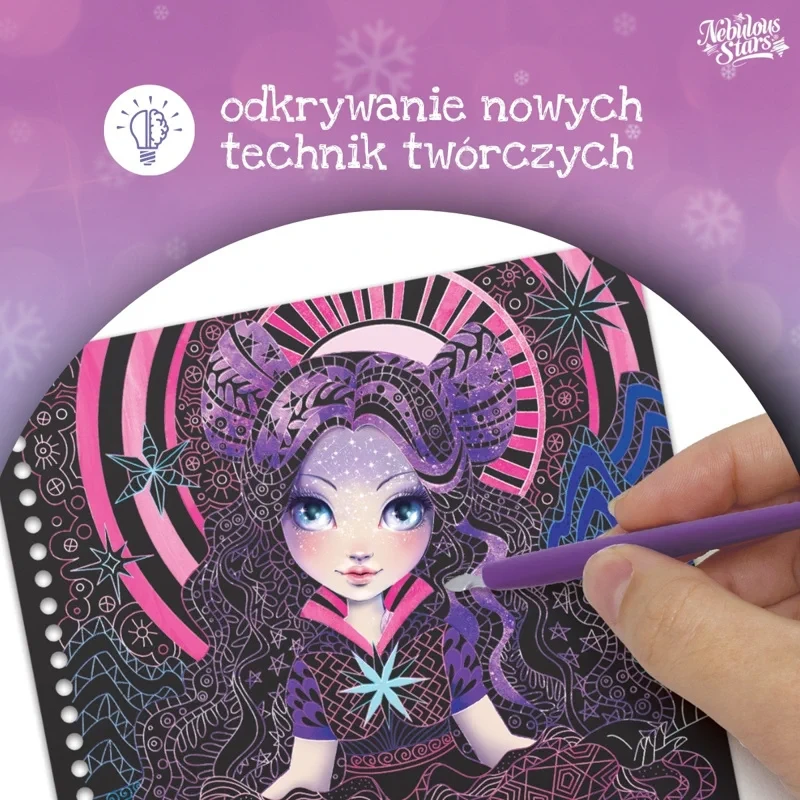 Zdrapywanki Petulia 8+ | Nebulous Stars