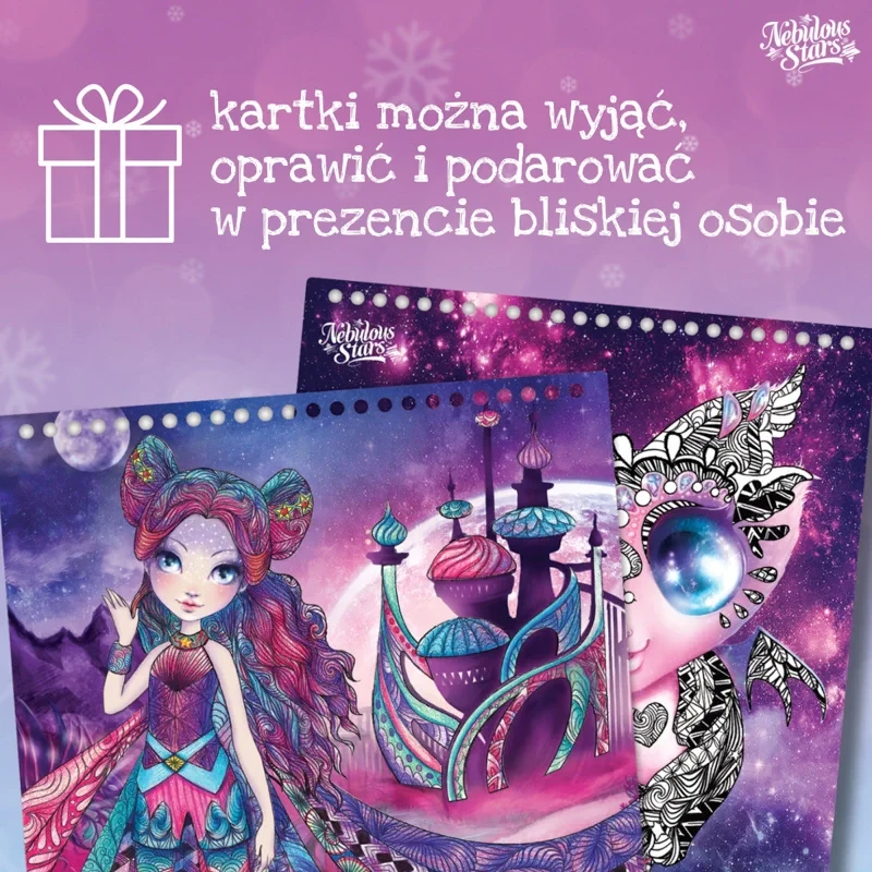 Nebulous Stars Szkicownik 7+ Nebulia – zestaw kreatywny | PolkaBubu