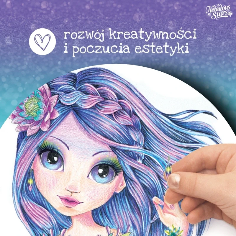Ozdabianie projektu naklejką w szkicowniku Nebulous Stars Nenuphia
