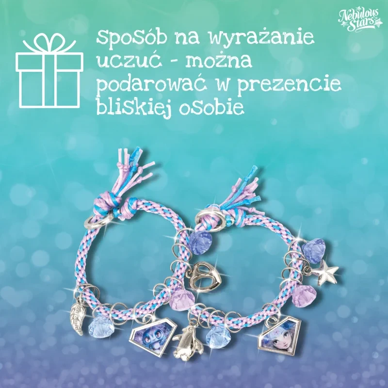 Gotowe bransoletki przyjaźni Nebulous Stars Coralia
