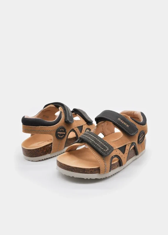 Sandały chłopięce Mayoral camel model 26-45775-084 wkładka bio
