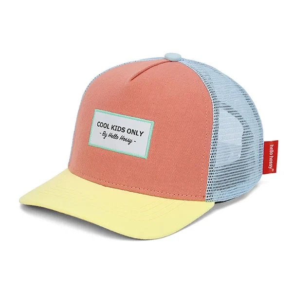 czapka z daszkiem dla dzieci Hello Hossy Mini Neo trucker przód