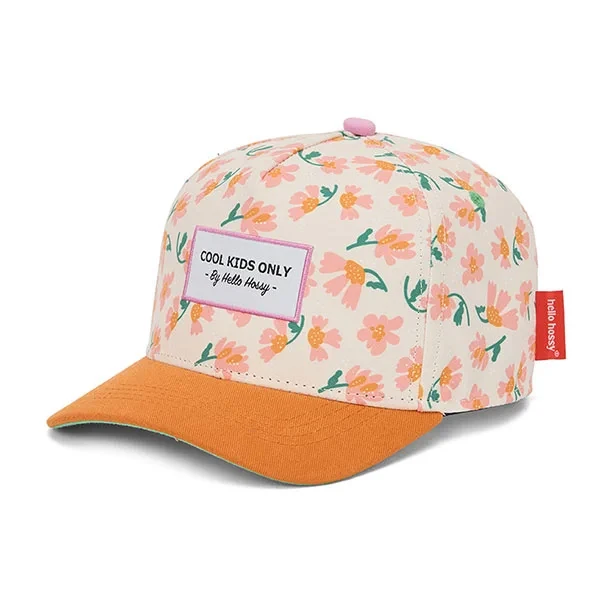czapka z daszkiem dla dzieci Hello Hossy Springtime kwiatowa czapka dziecięca