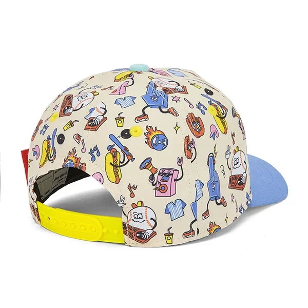 czapka dziecięca Hello Hossy Baseball Party tył regulowane zapięcie snapback