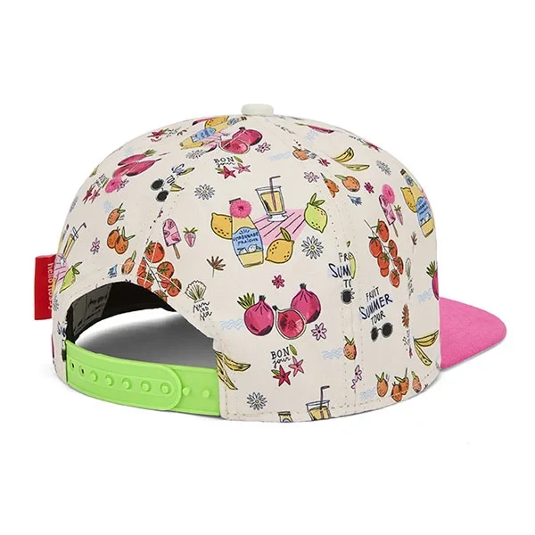 czapka dziecięca Hello Hossy Fresh Juice tył regulowane zapięcie snapback