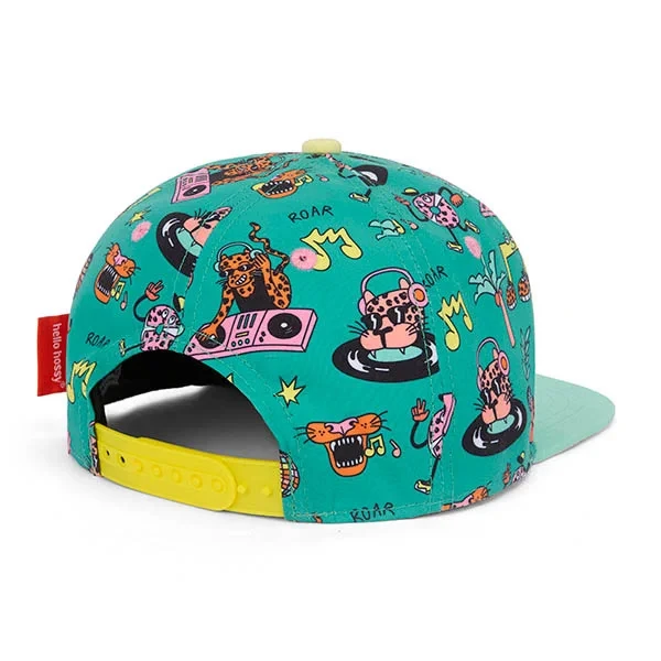 czapka dziecięca Hello Hossy Disco Roar tył regulowane zapięcie snapback