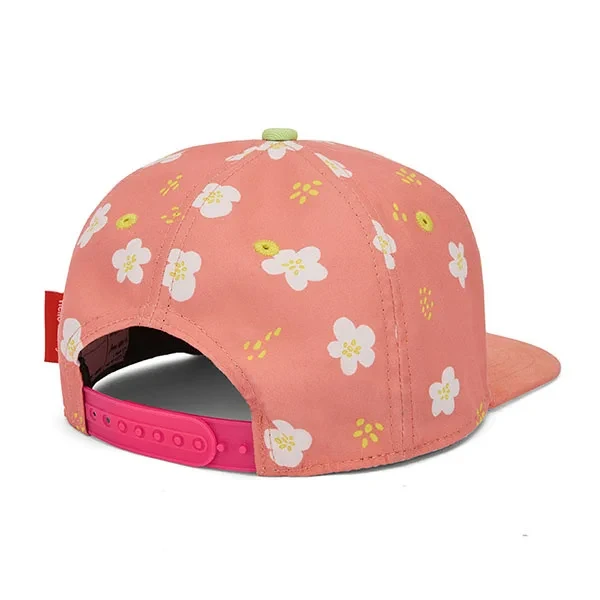 czapka dziecięca Hello Hossy Peachy Bloom tył regulowane zapięcie