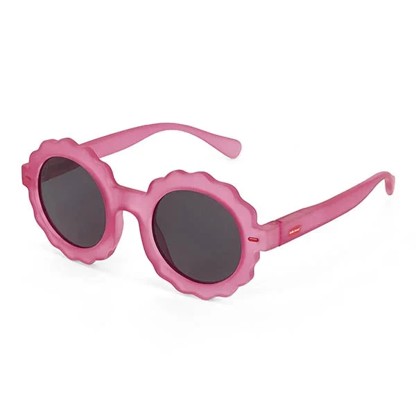 Okulary przeciwsłoneczne dla dzieci Hello Hossy Chamy Fuchsia kwiatowa oprawka różowe