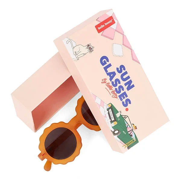 Okulary Hello Hossy Chamy Mango w pudełku producenta