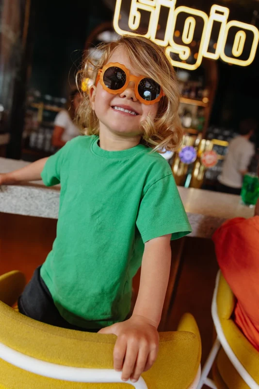 Okulary przeciwsłoneczne dla dzieci UV400 Chamy Mango Hello Hossy