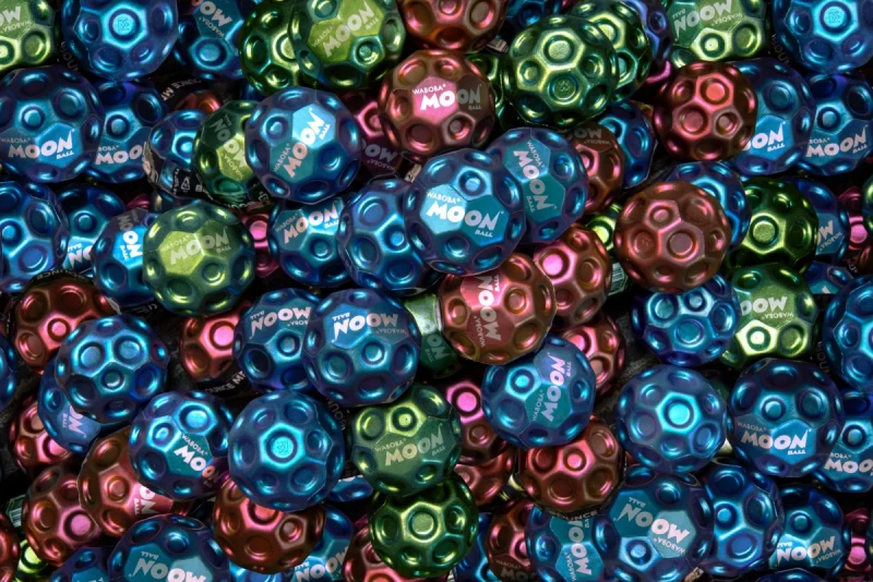 Kolekcja piłek Metallic Moon Ball Waboba