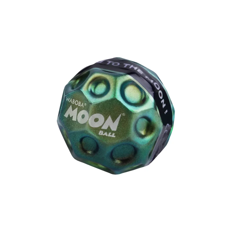 Cosmic Blue Moon Ball Waboba w dłoni