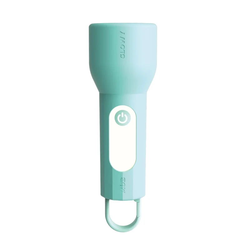 Latarka dziecięca Glowy Niebieska MOB 3+ silikonowa USB-C