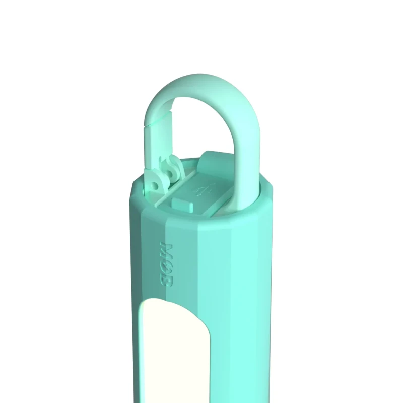 Zbliżenie na Latarka dziecięca Glowy Niebieska MOB 3+ silikonowa USB-C
