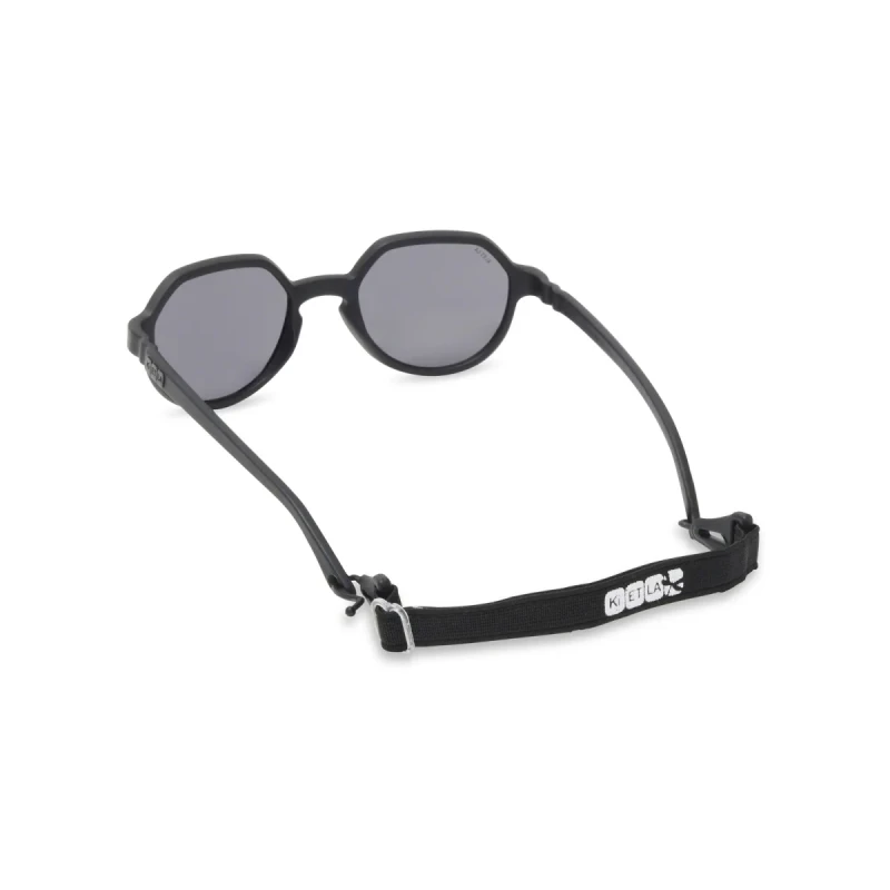 Ki ET LA OoZZ Black okulary przeciwsłoneczne 2–4 lata | PolkaBubu