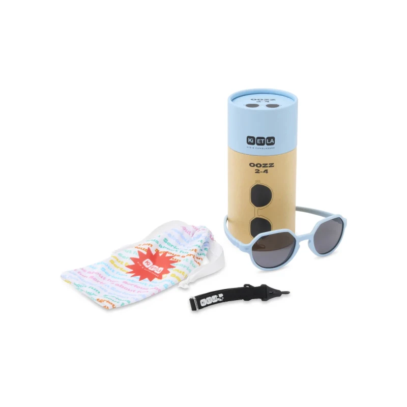 Ki ET LA OoZZ Light Blue okulary przeciwsłoneczne 2–4 lata | PolkaBubu
