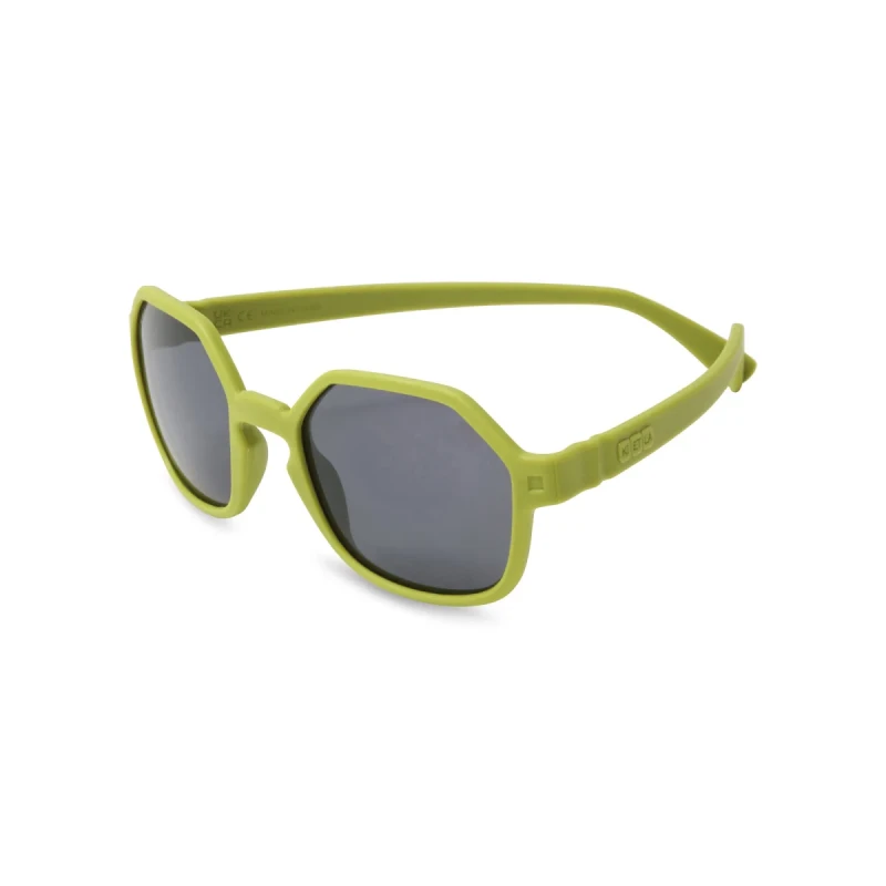 Okulary Ki ET LA EyZZ Olive widok boczny dziecięce okulary UV400