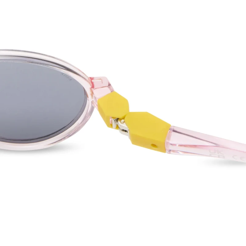 detal zawiasu okulary Ki ET LA Pop Nude Yellow Sun żółty element