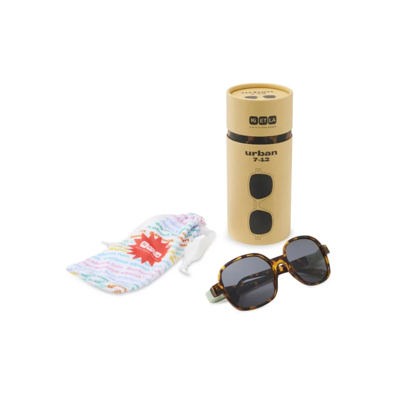 zestaw okulary Ki ET LA Urban Ekail Tea etui i woreczek