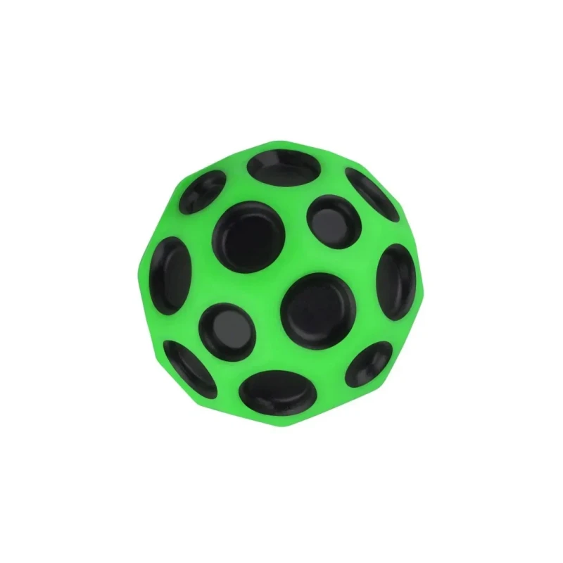 Zielona piłeczka Moon Ball Green widok tylnej strony