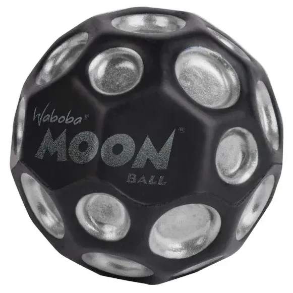 Piłeczka Waboba Dark Side of Moon Ball srebrny metaliczny widok produktu