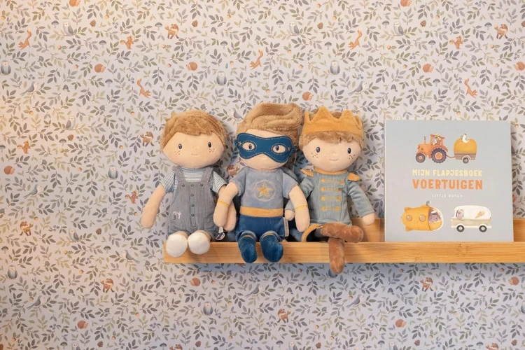 Lalka chłopięca Little Dutch Superhero Jim 35 cm