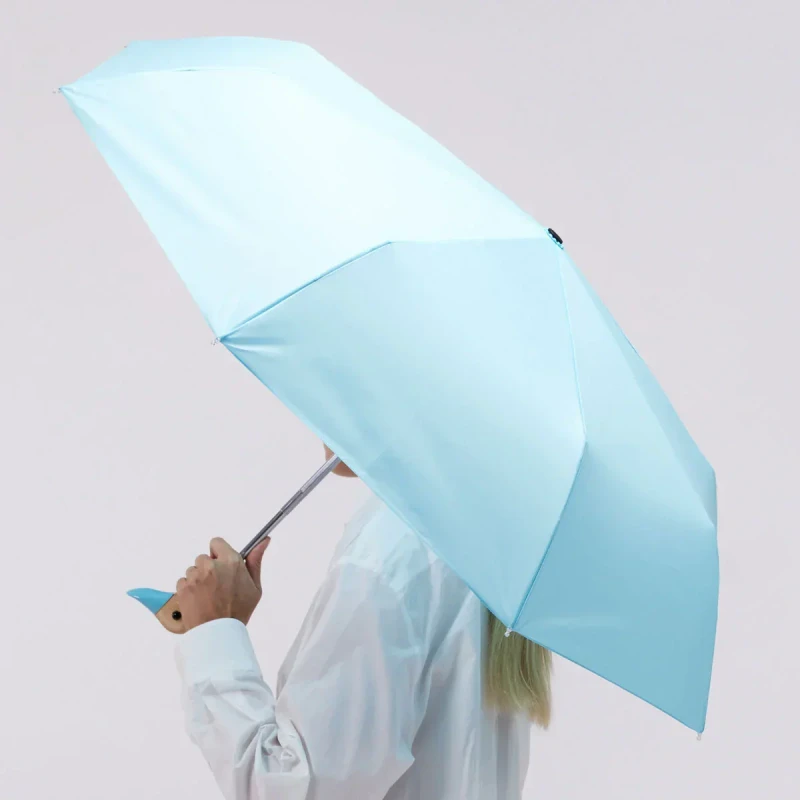 błękitna parasolka Original Duckhead Popsicle Blue CS092 podczas użytkowania