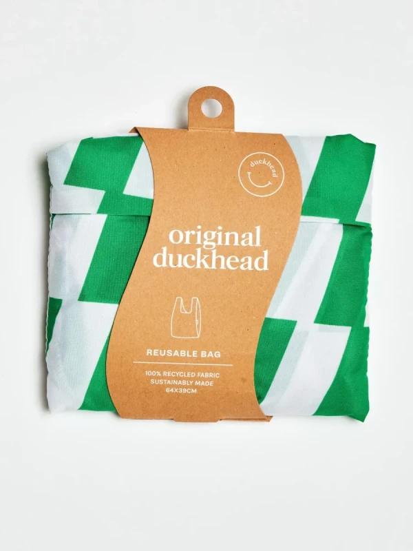 Torba upcyklingowa Original Duckhead Kelly Bars RB011 składana premium
