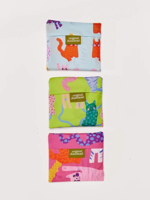 etui torby Original Duckhead Lime Arty Cats RB076 porównanie kolorów
