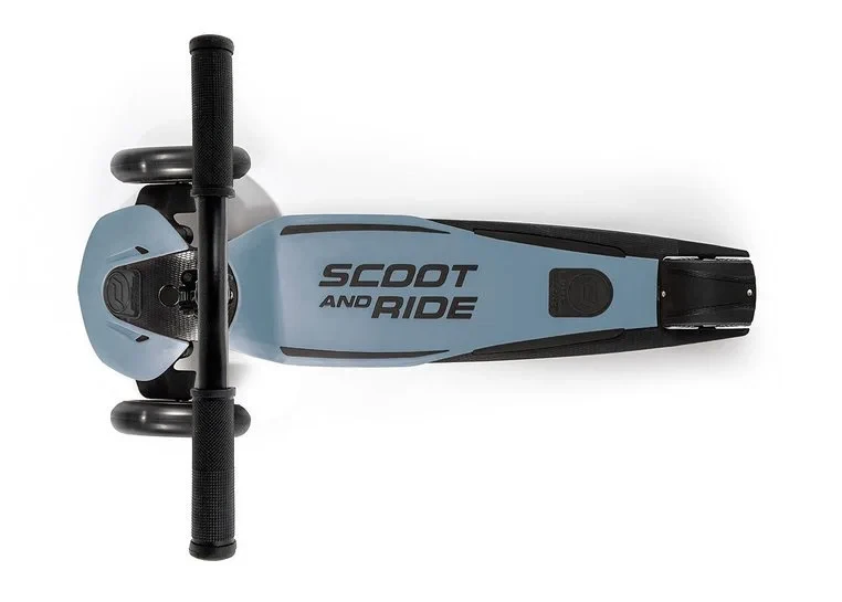 podest hulajnogi Scoot & Ride Highwaykick 5 LED Steel z góry