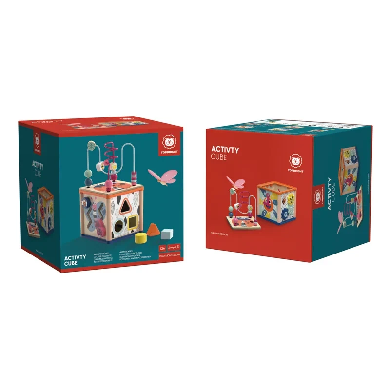 opakowanie kostki edukacyjnej activity cube topbright