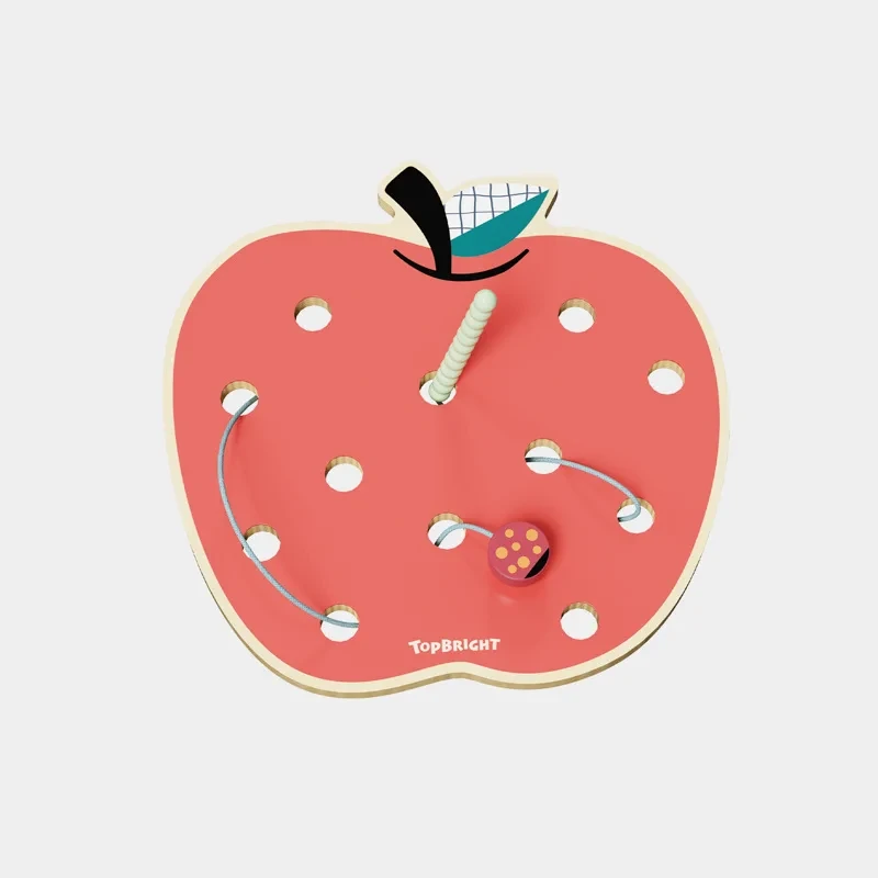 zestaw apple worms topbright dla dzieci 18m+