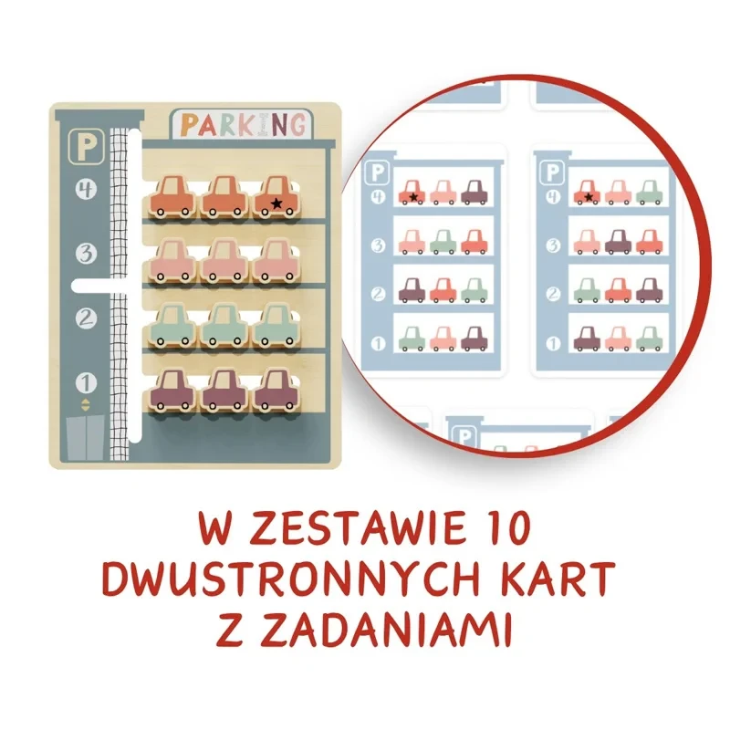 karty zadan parking challenge topbright widok planszy
