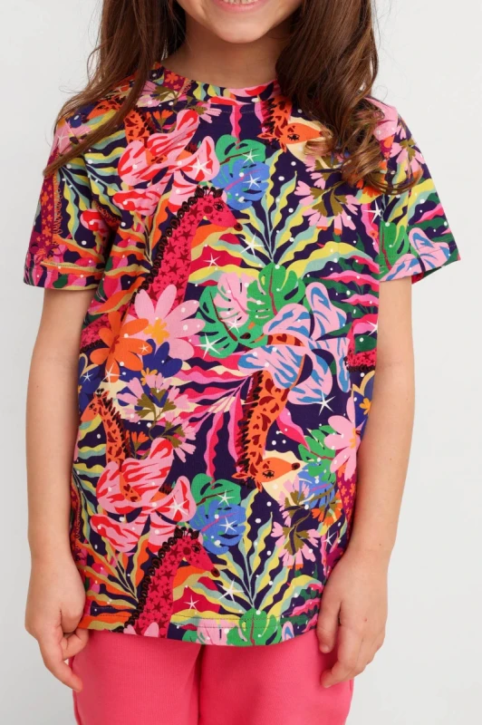 t shirt dziecięcy hey popinjay giraff stylizacja premium