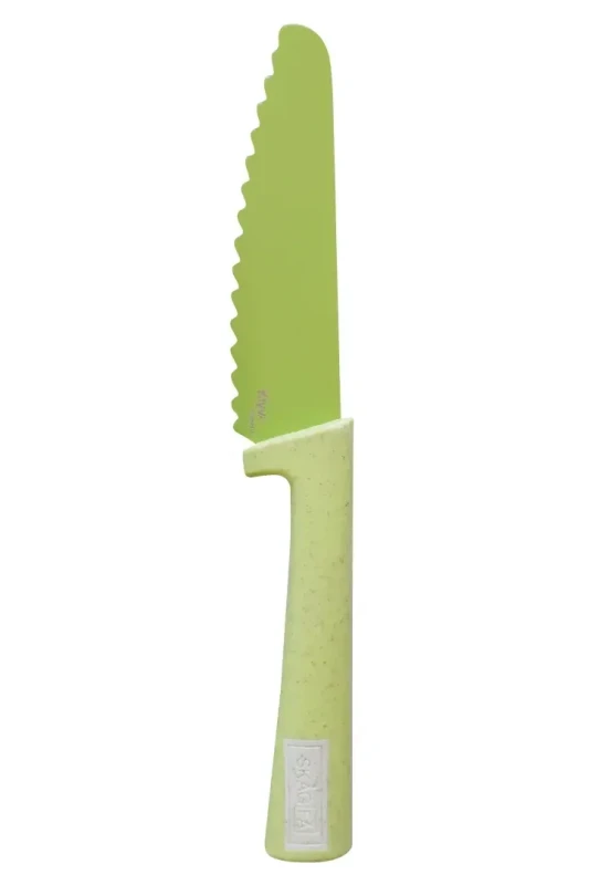 bezpieczny nóż dla dzieci KLYV Classic Kaffir Lime zielony limonka