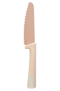 Bezpieczny nóż dla dzieci 3 lata+ Rdzawy ziemisty KLYV Classic Kids Knife Terra SKAGFA