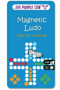 Podróżna gra magnetyczna Chińczyk Ludo 4 lata+ The Purple Cow