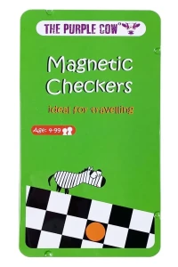 Podróżna gra magnetyczna Warcaby 4 lata+ The Purple Cow