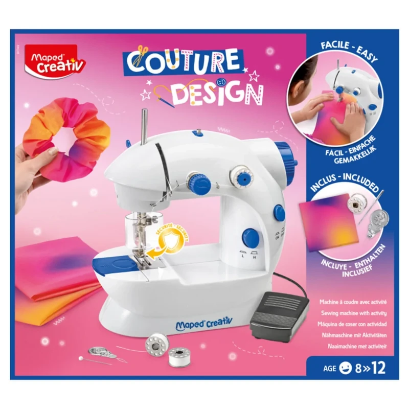 maszyna do szycia dla dzieci Maped Creativ Couture Design zestaw kreatywny
