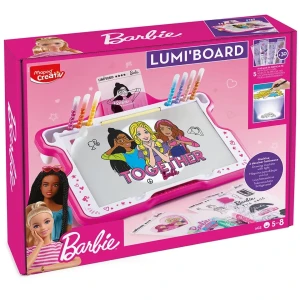 Podświetlana tablica Lumi Board Barbie 5 lat+ Maped Creativ 907061
