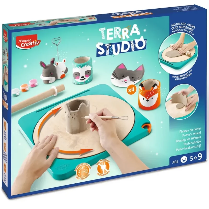 studio garncarskie dla dzieci Maped Creativ Terra Studio pudełko