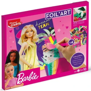 Foil Art Barbie 5 lat+ Maped Creativ 907074