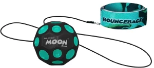 Piłeczka Bounceback Moon Ball na elastycznej lince Czarno-Turkusowa 8 lat+ Waboba® 330C04_A