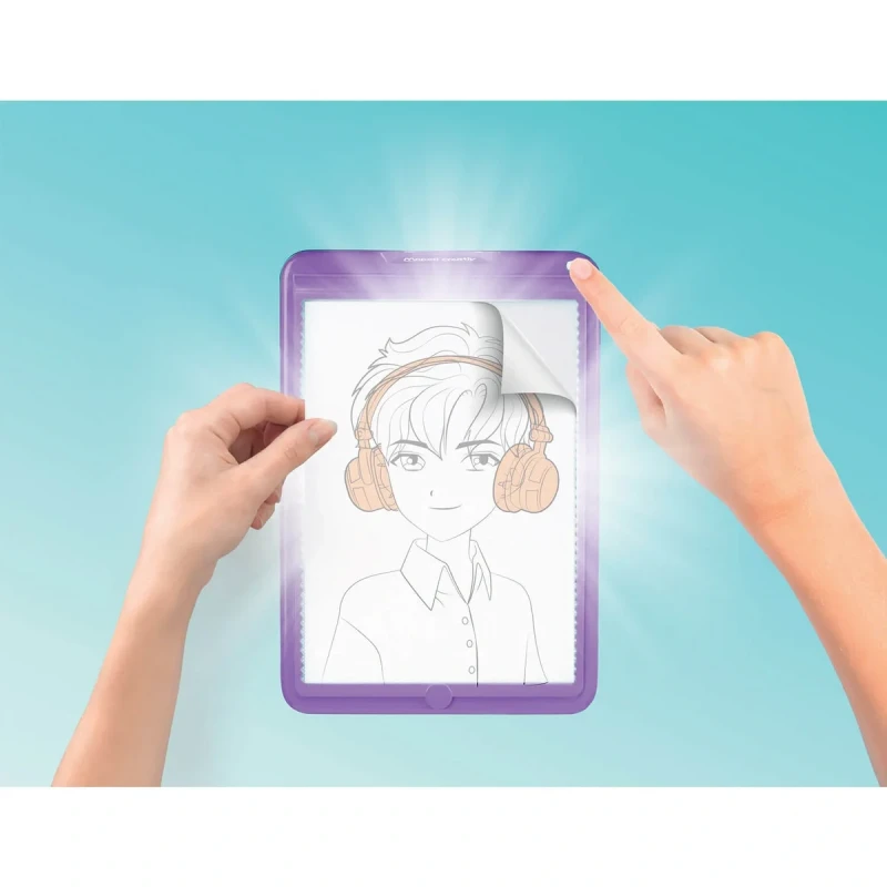 Tworzenie postaci manga na tablicy LED Maped Creativ