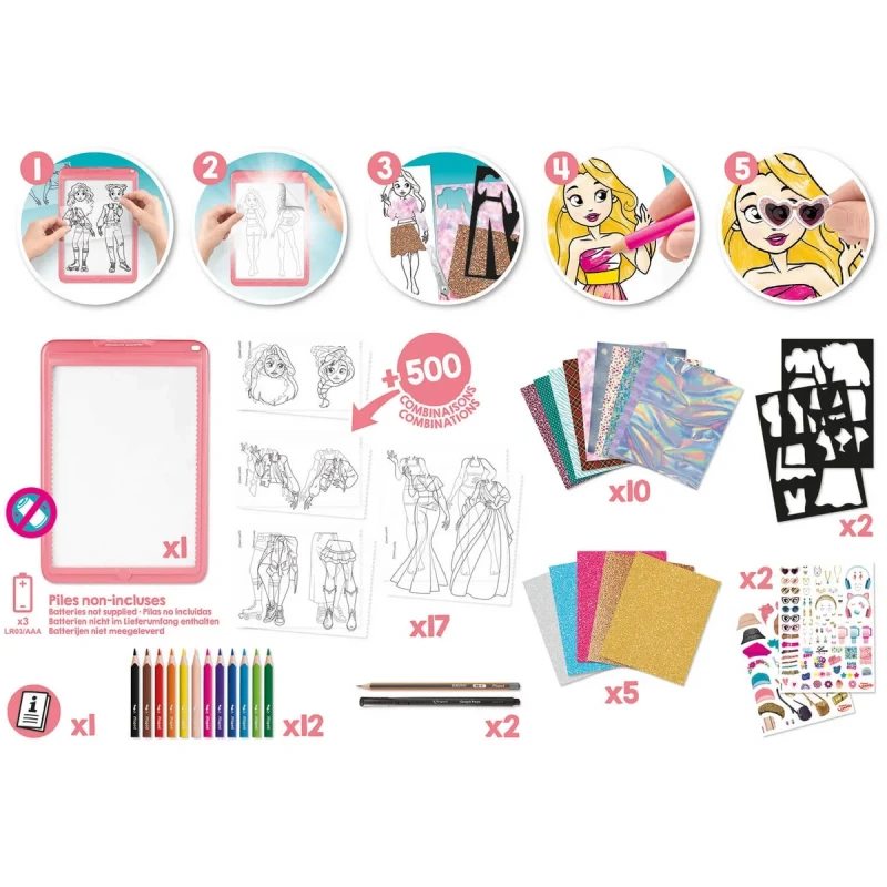 Elementy zestawu Avatar Tablet Fashion dla dzieci